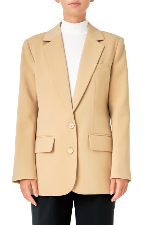 ENDLESS ROSE ENDLESS ROSE TWO-BUTTON BLAZER 