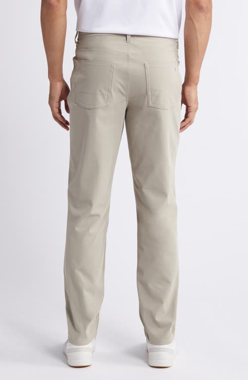 Shop Zella Commuter Pants In Tan Aluminum