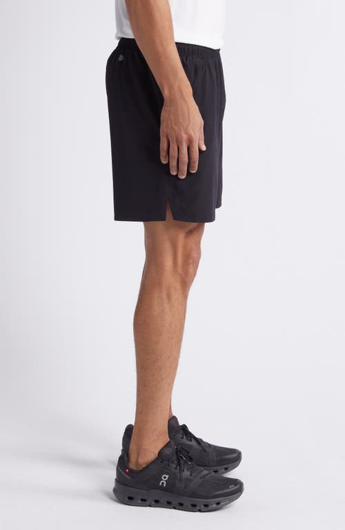 Shop Zella Racquet 6-inch Athletic Shorts In Black