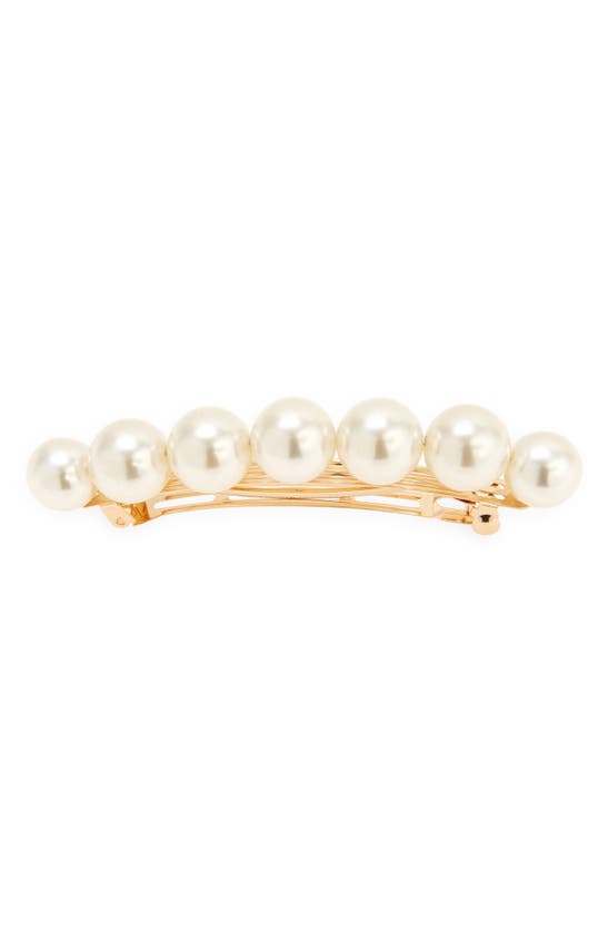 Shop Tasha Oversize Pearl Barrette