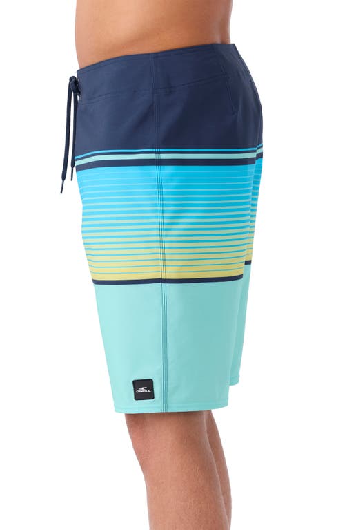 O'NEILL O'NEILL LENNOX STRIPE BOARD SHORTS 