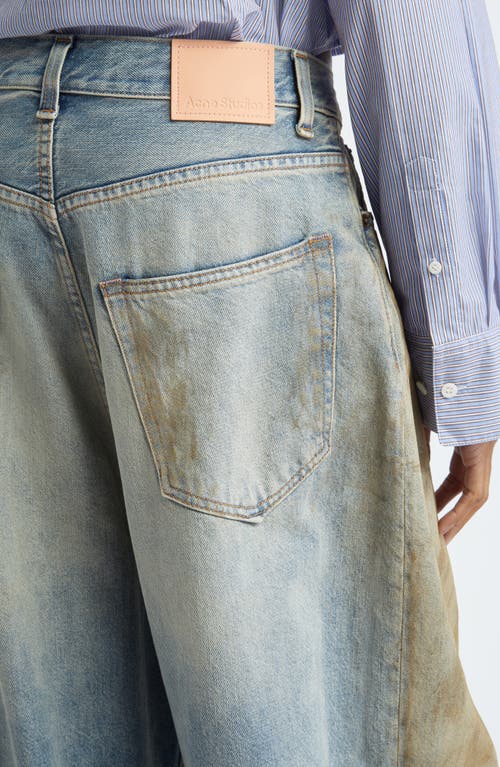 Acne Studios 2023f Fn Penicillin Jeans Mid Blue In 863 Mid Blue