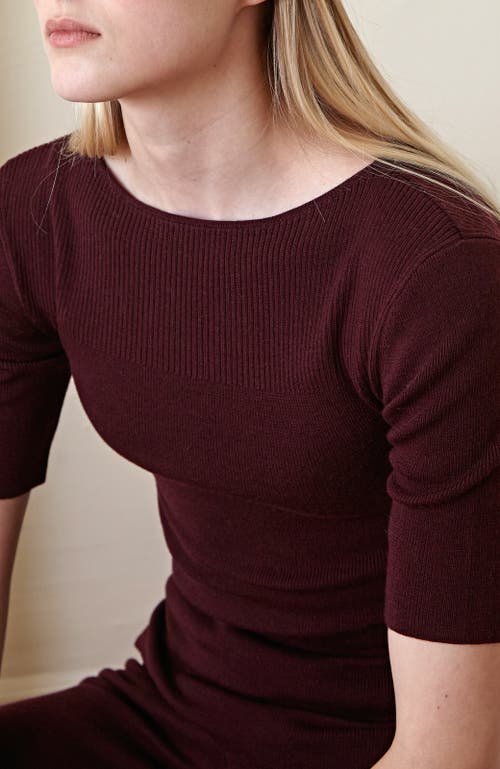 Oyun Coco Tee In Merlot