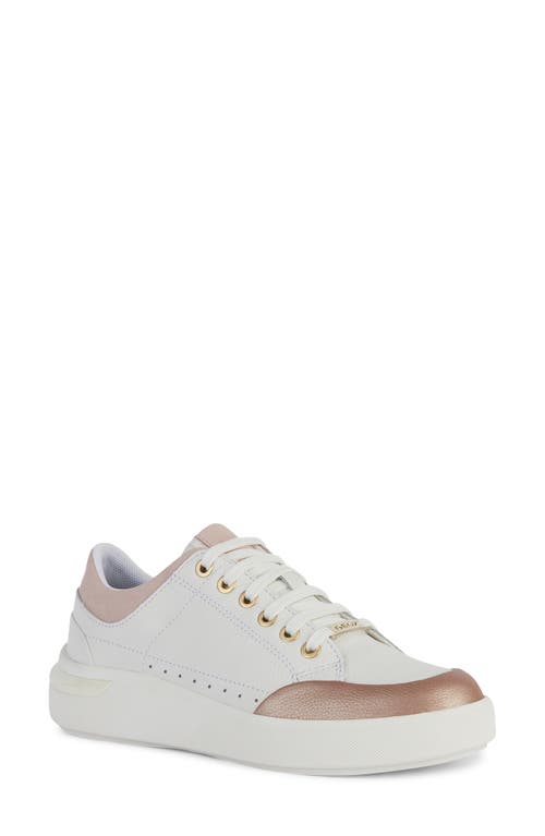Dalyla Sneaker in White/Rose