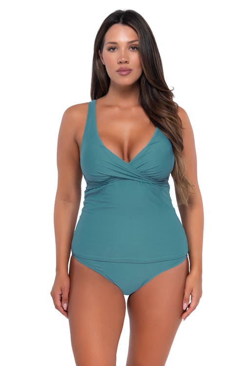 Shop Sunsets Elsie Tankini-dd Cup In Ocean