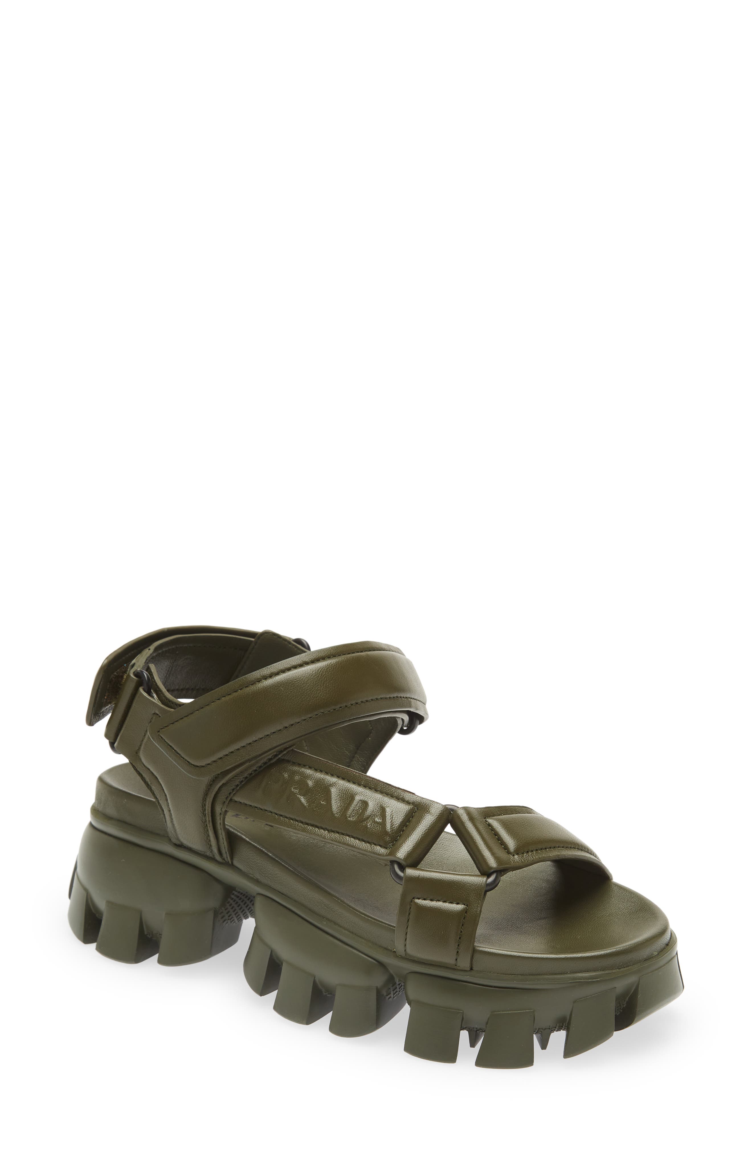 prada lug sole sandals