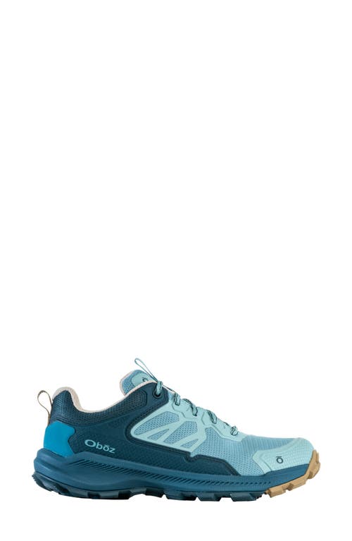 Oboz Katabatic Low Hiking Sneaker In Dark Island