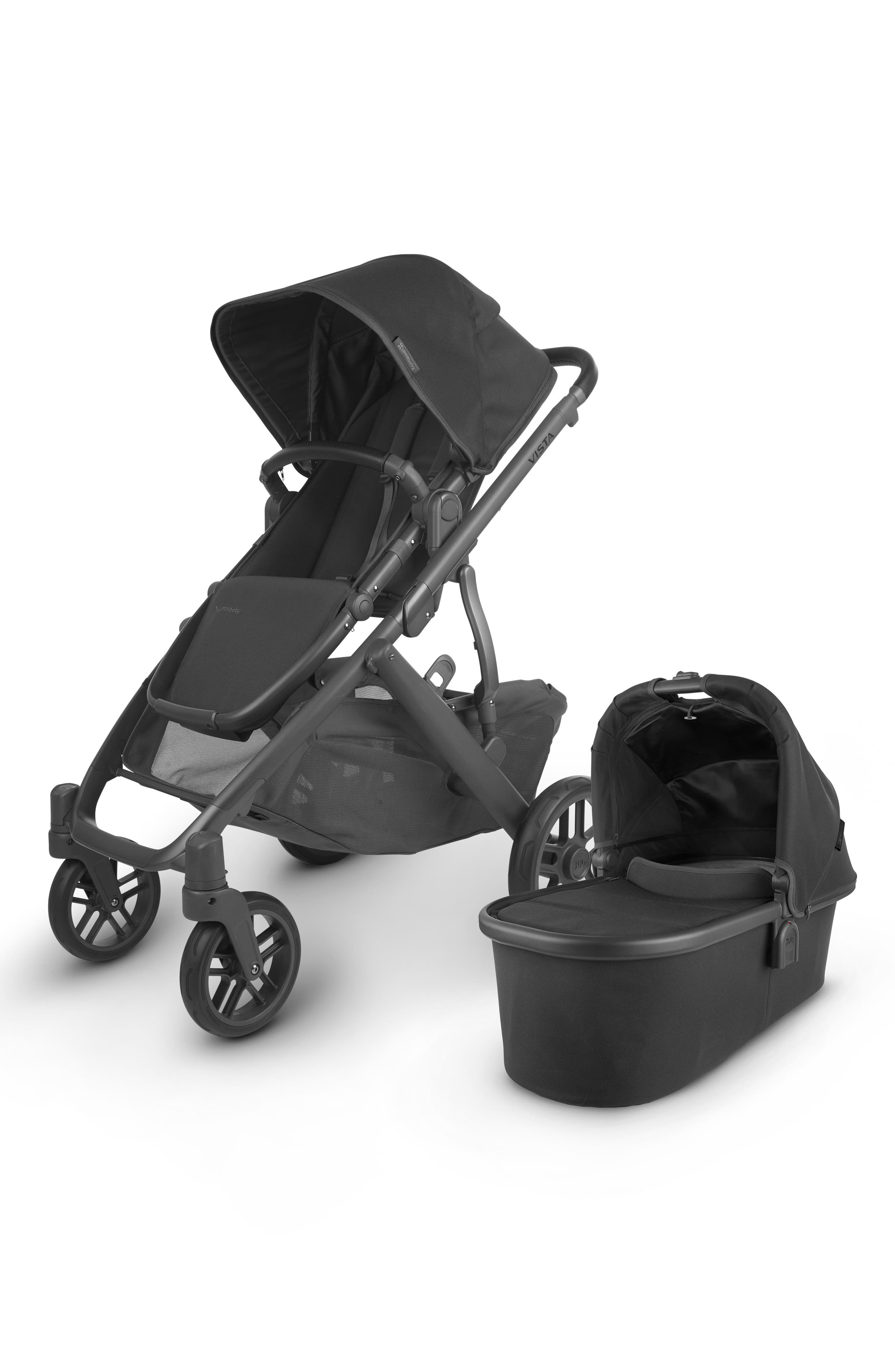 UPPAbaby VISTA V2 Stroller – Included Bassinet and Toddler Seat