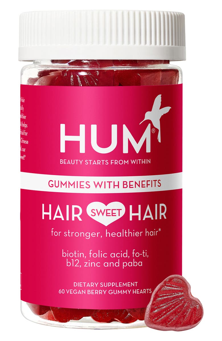 Hum Nutrition Hair Sweet Hair Vegan Gummies Length & Strength Dietary  Supplement | Nordstrom