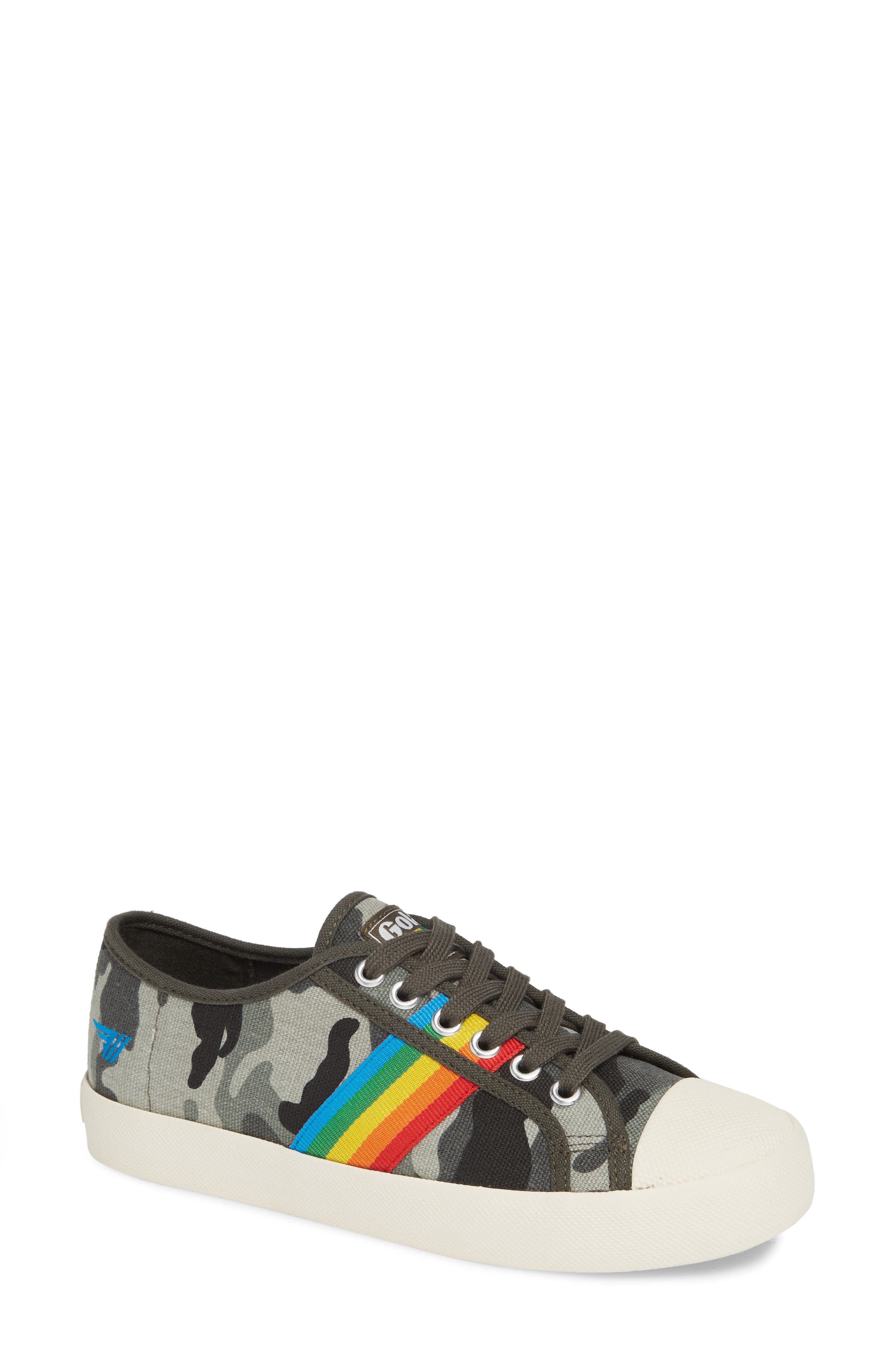 gola rainbow stripe sneakers