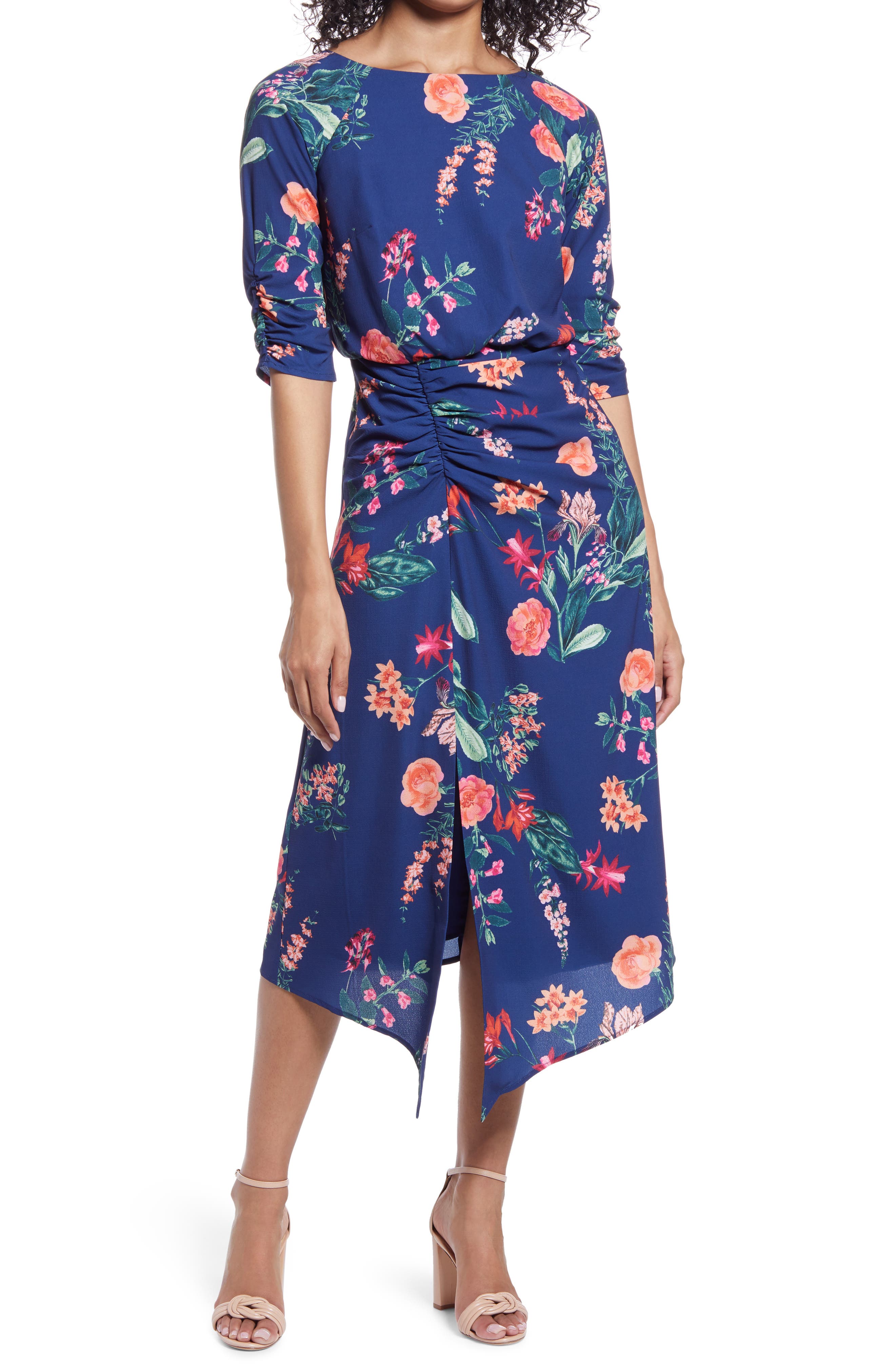vince camuto fuschia dress