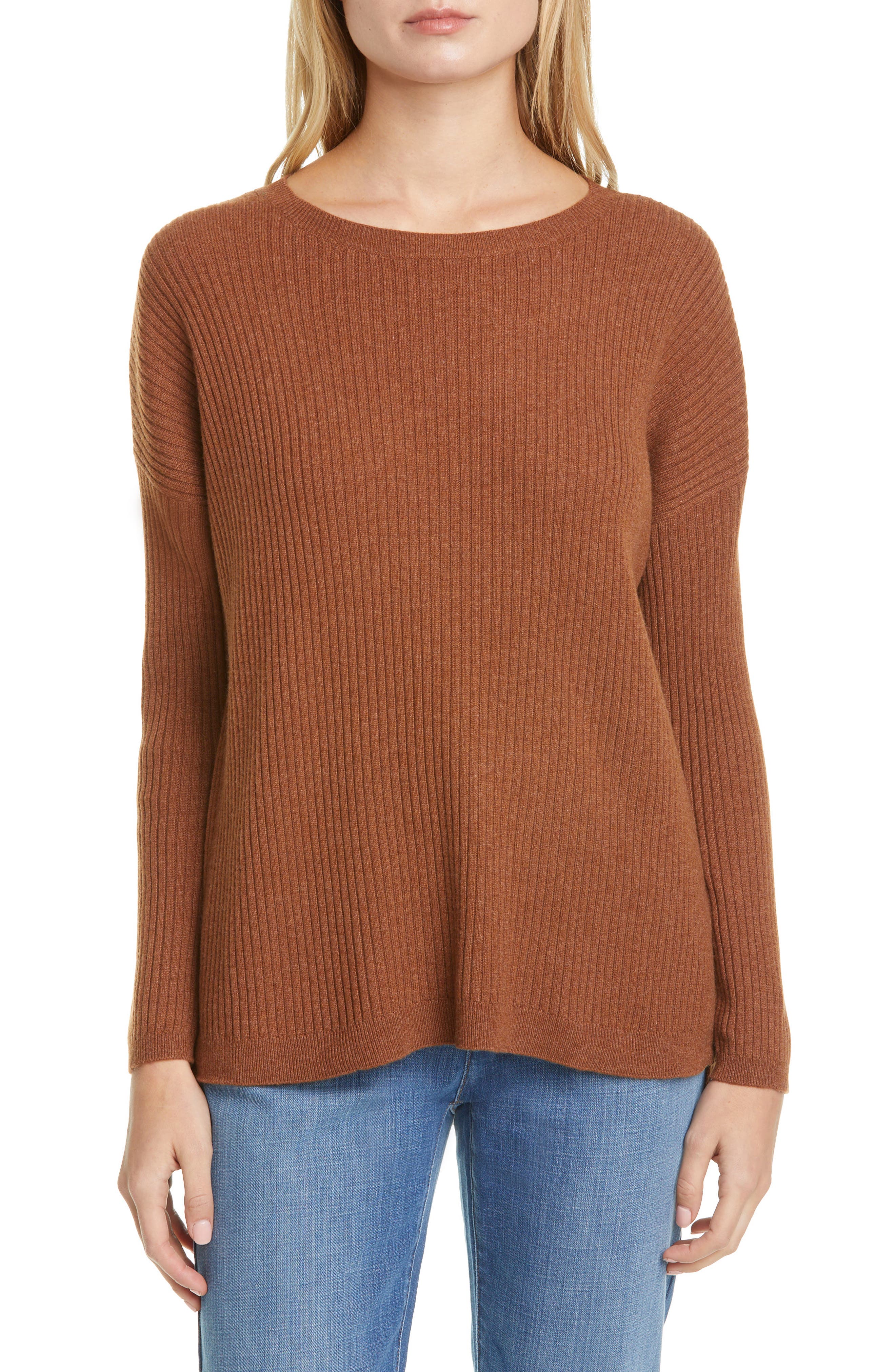 eileen fisher nutmeg sweater