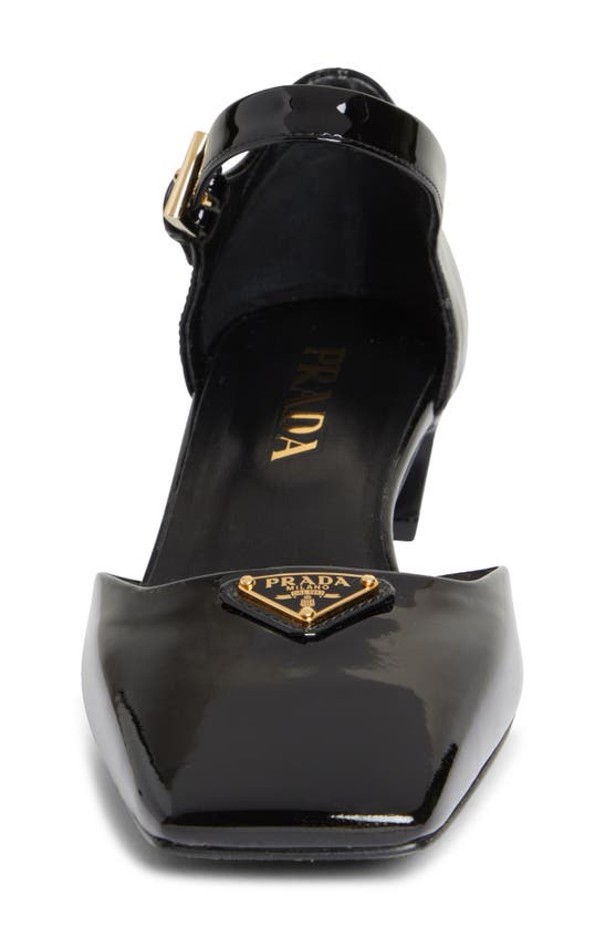 Shop Prada Modellerie D'orsay Pump In Nero