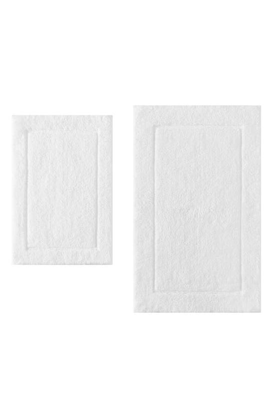 Calvin Klein Essence 2-piece Tufted Bath Mat Set In White