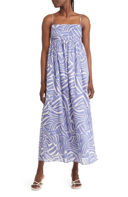 Rails Lucille Wave Print Organic Cotton Sundress Island Waves at Nordstrom,
