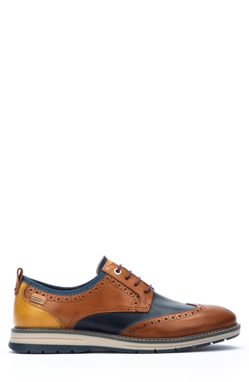Shop Pikolinos Canet Wingtip Derby In Brandy