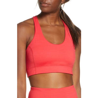 Outdoor Voices Doing Things Sports Bra, Red