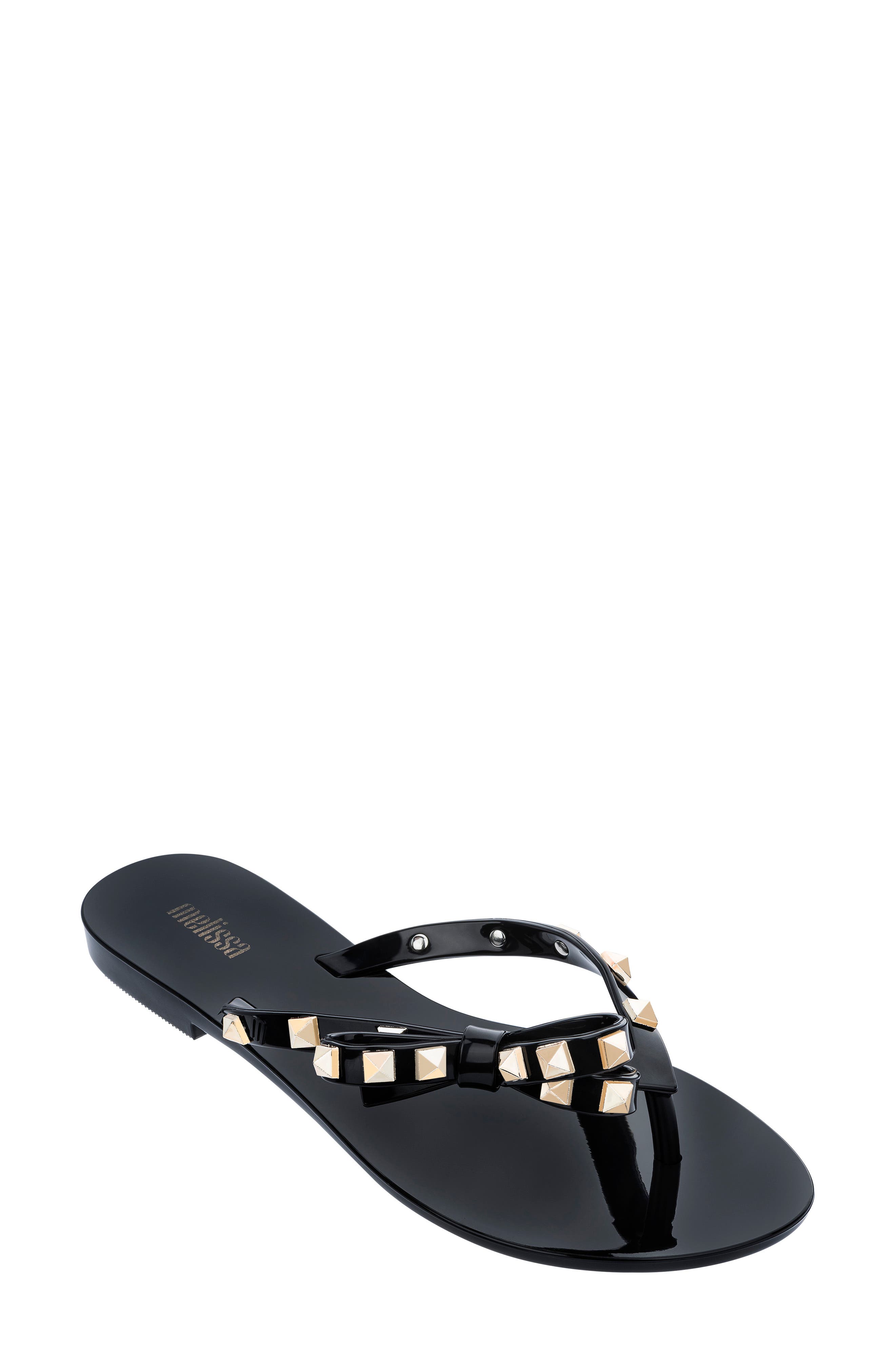 melissa harmonic studs flip flops