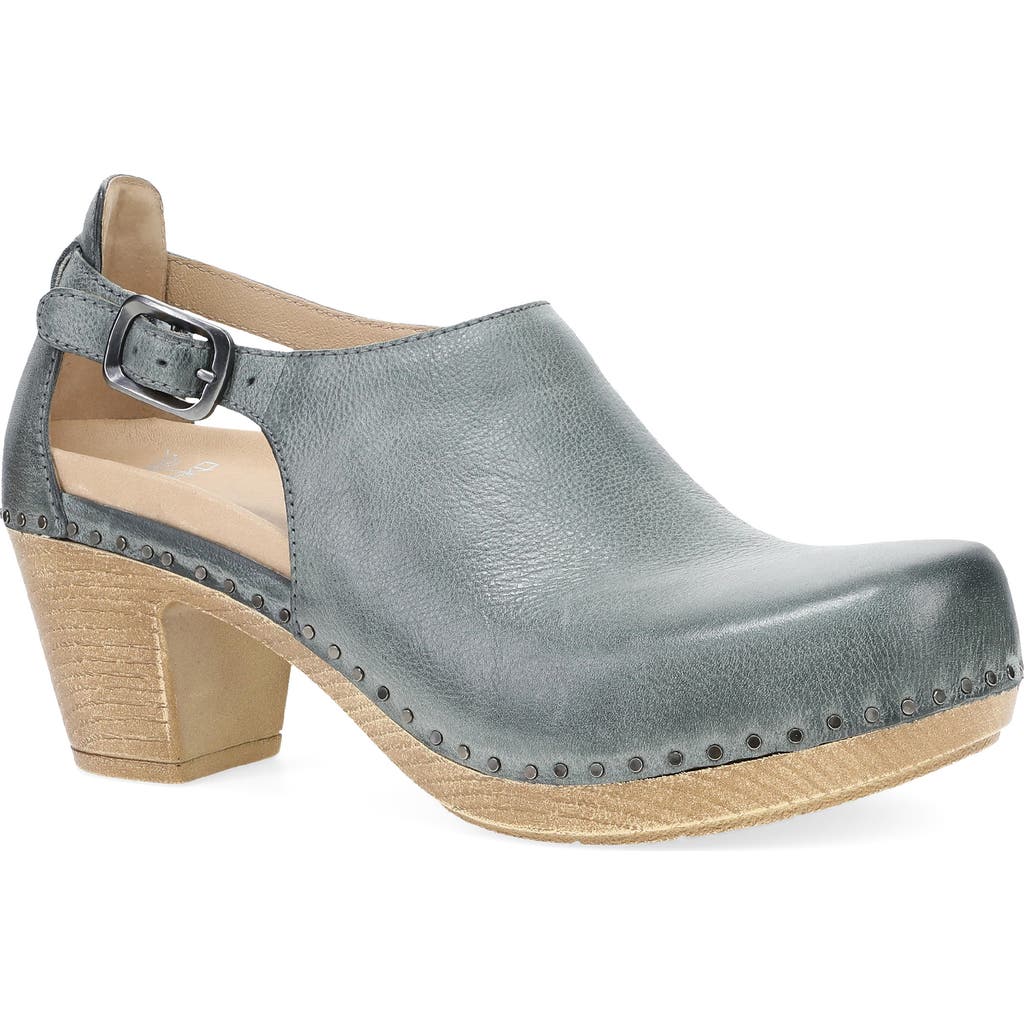 Dansko Sassy Cutout Clog In Slate