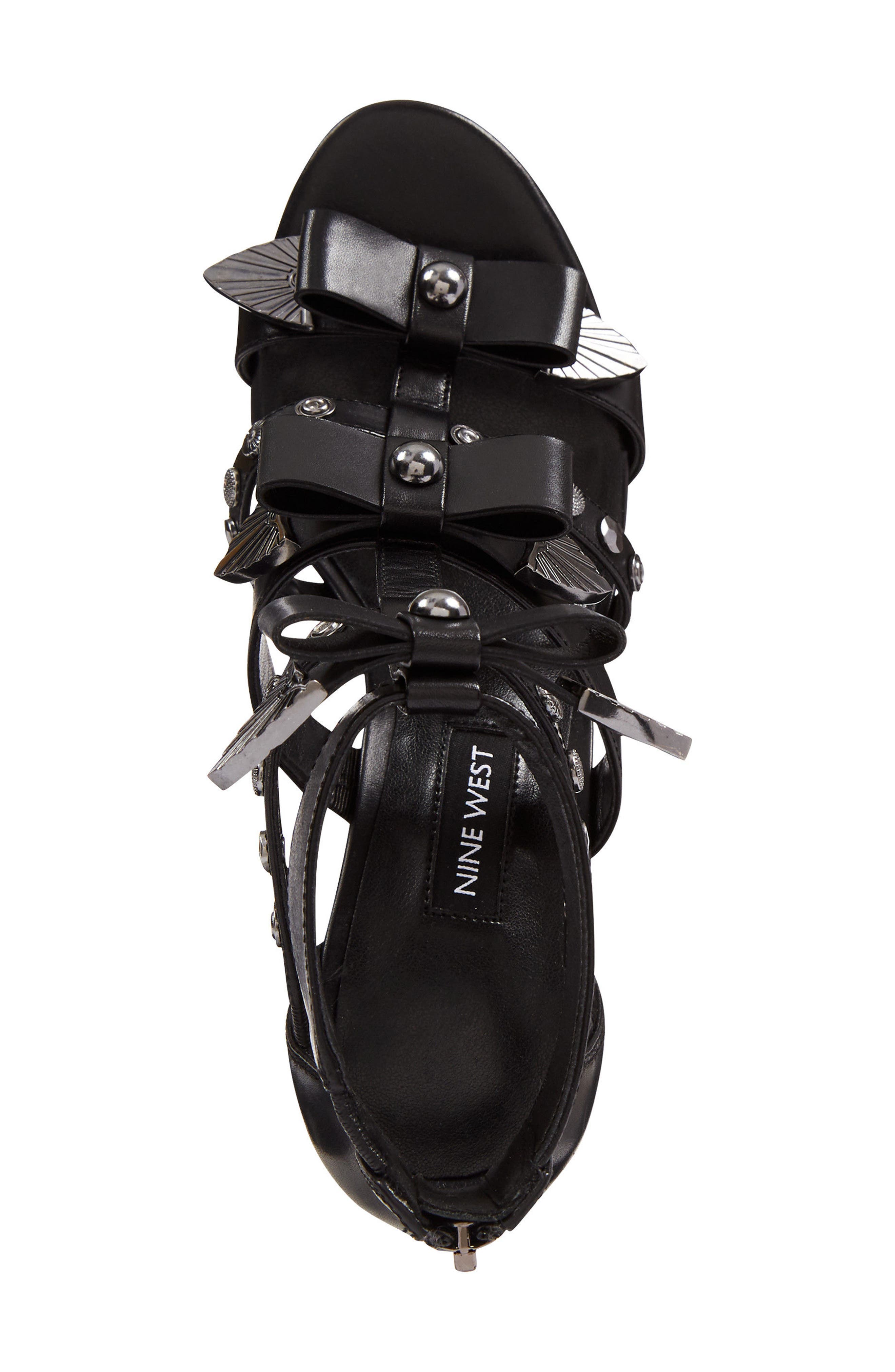 nine west giovanna studded sandals