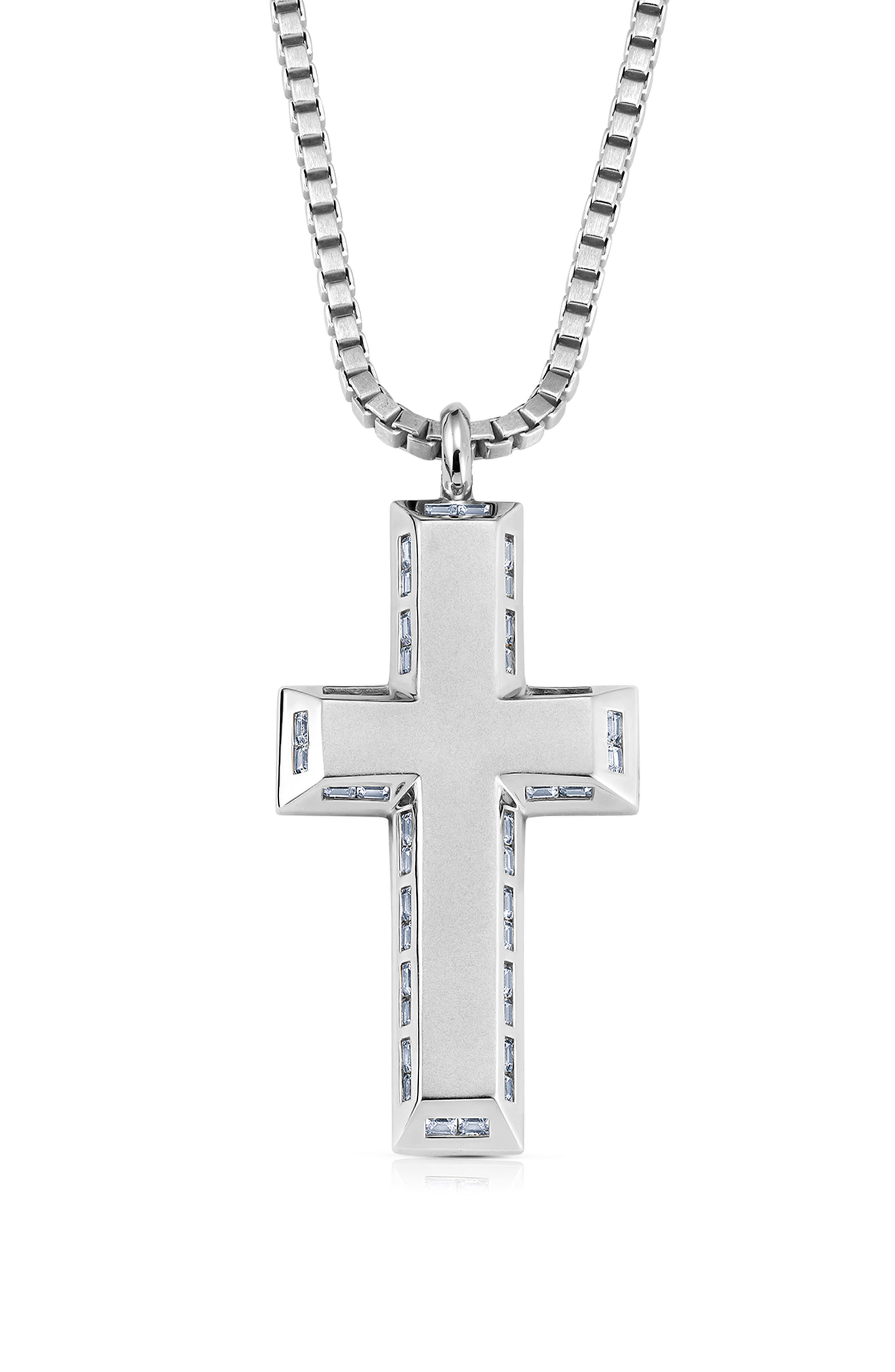 mens cross necklace nordstrom