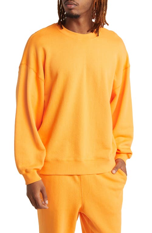 Core Oversize Crewneck Sweatshirt in Hunters Orange