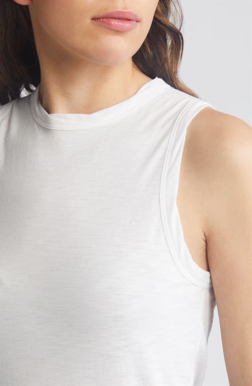 Rag & Bone The Essential Twist Tank In White