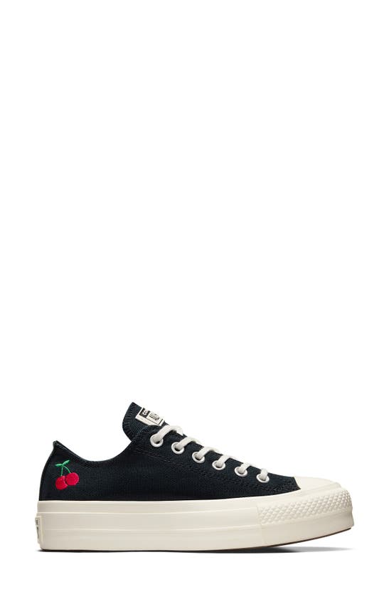 Shop Converse Chuck Taylor® All Star® Lift Platform Sneaker In Black/ Egret/ Red