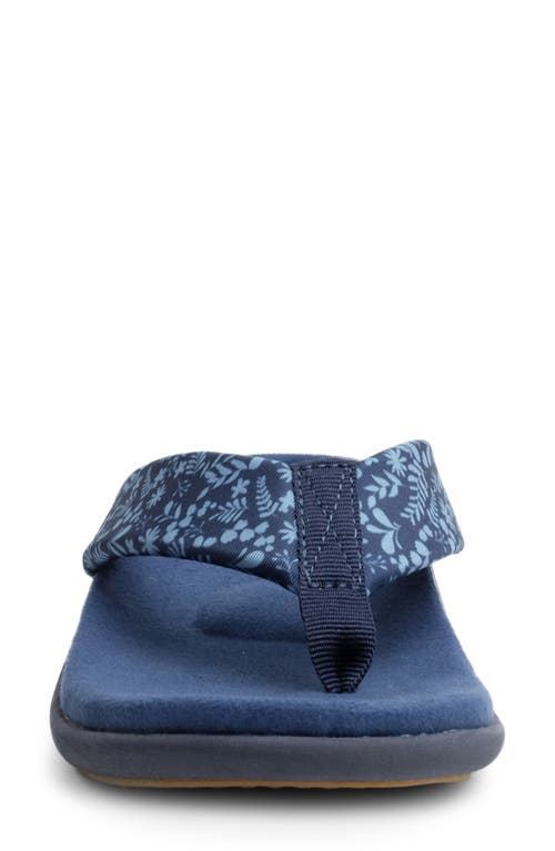 Revitalign Euphoria Flip Flop In Blue