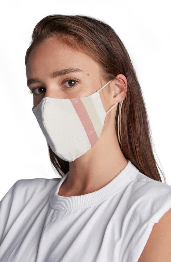 Click to view more detailed imagery on our partner's website Still Here Adult Face Mask In Beige/ Pink/ Yellow