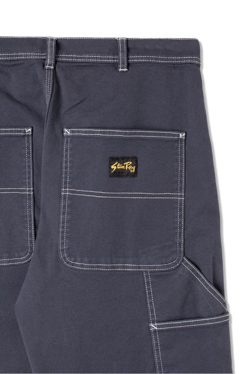 Shop Stan Ray Big Job Baggy Straight Leg Painter Pants In Navy Duck