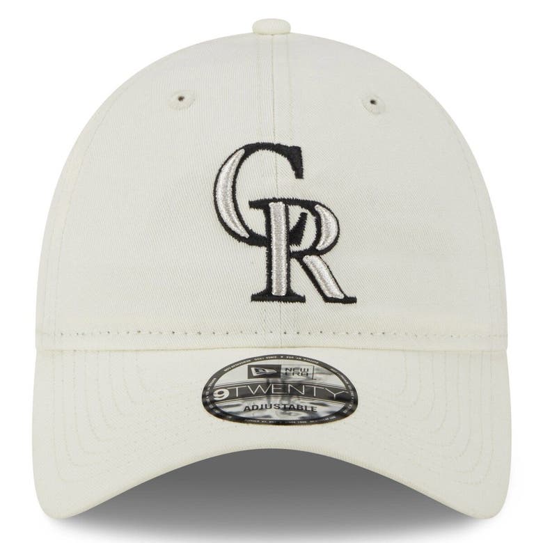 Women's New Era Colorado Rockies Black on Core Classic II 9TWENTY Adjustable Hat