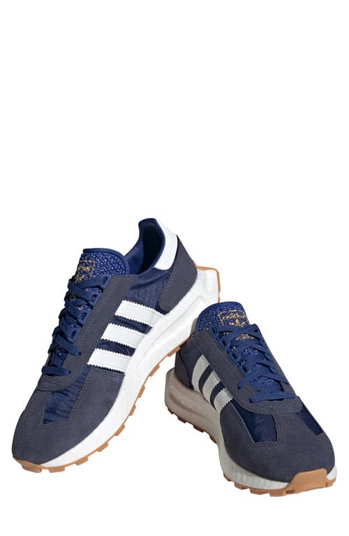 Shop Adidas Originals Adidas Retropy E5 Sneaker In Victory Blue/white/navy