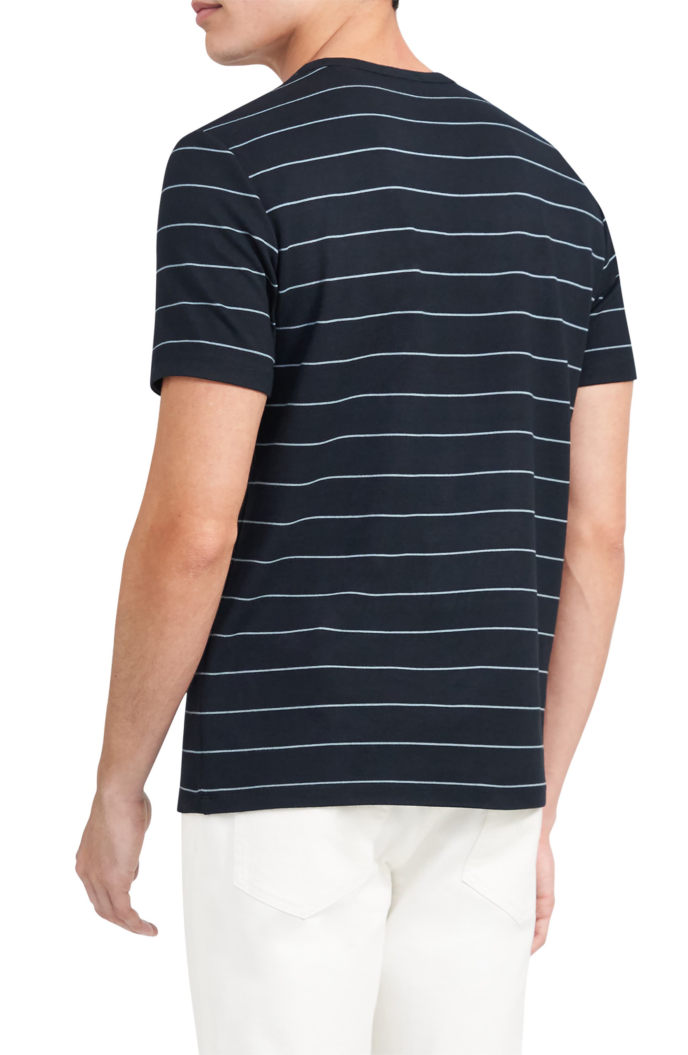 Theory Essential Anemone Pinstripe T 