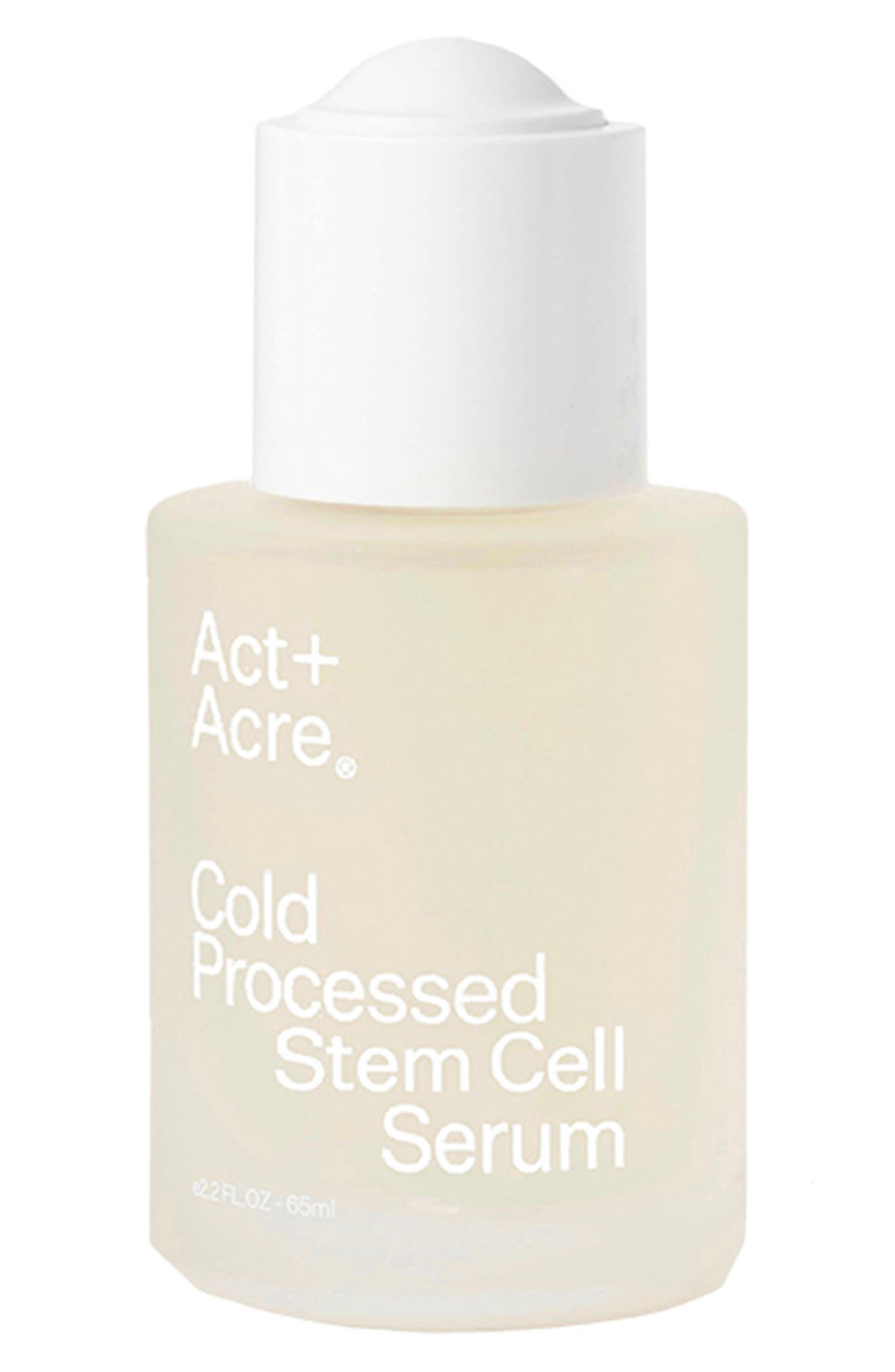 Act+Acre Cold Processed Stem Cell Serum for Hair in No Color at Nordstrom