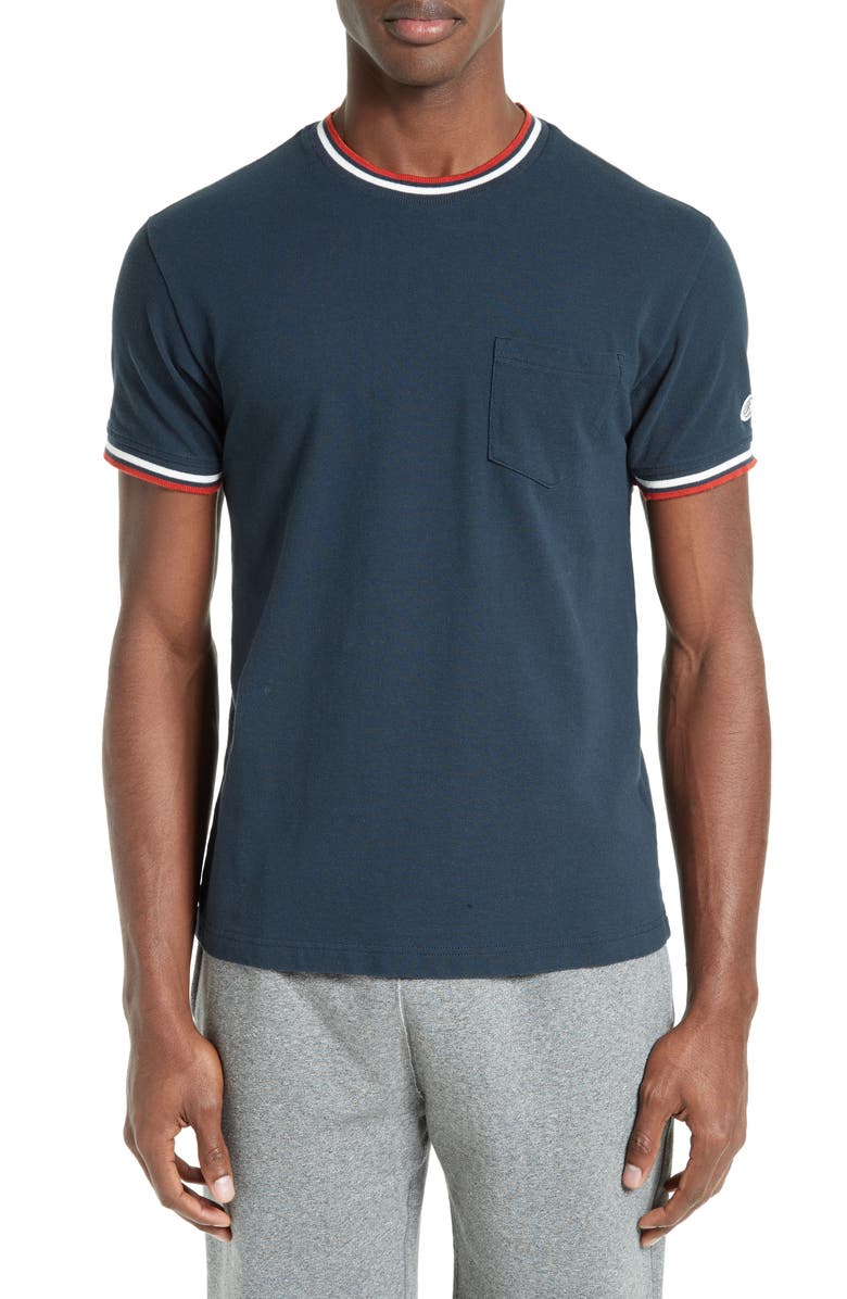 Todd Snyder Tipped Piqué T-Shirt | Nordstrom