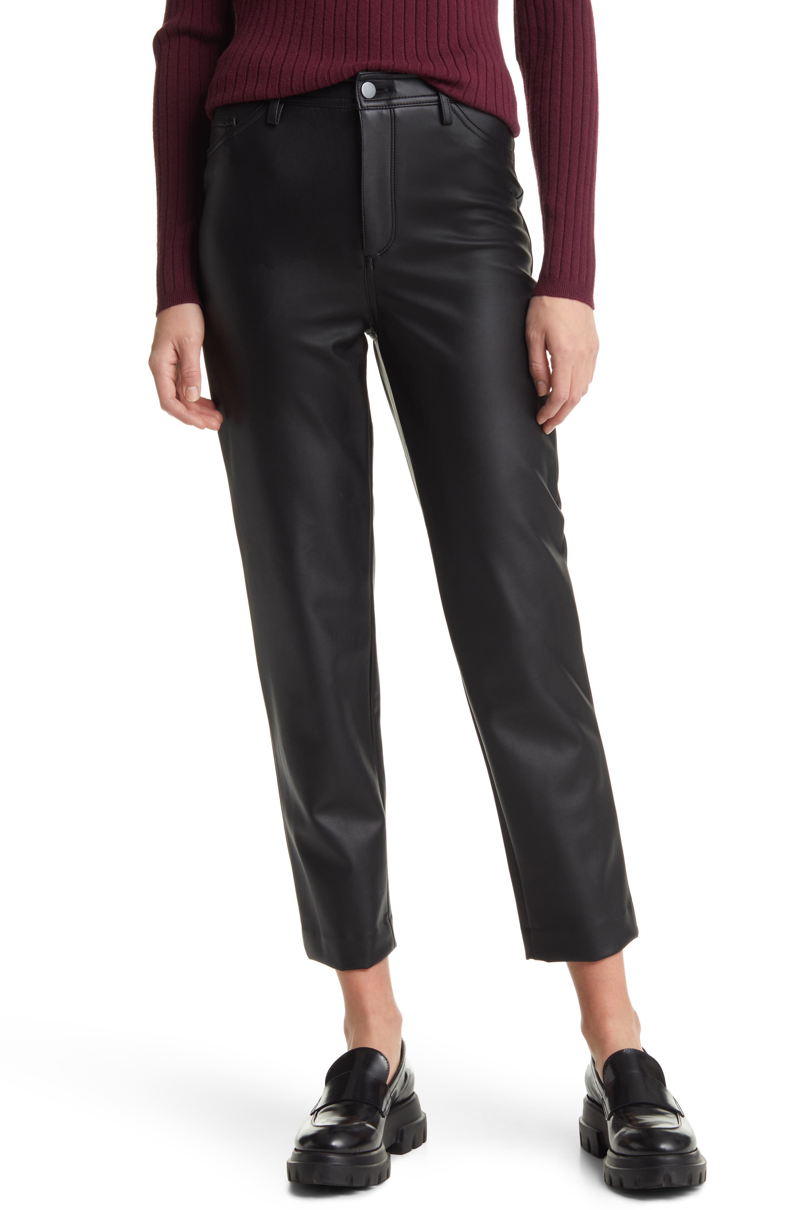 nordstrom faux leather pants
