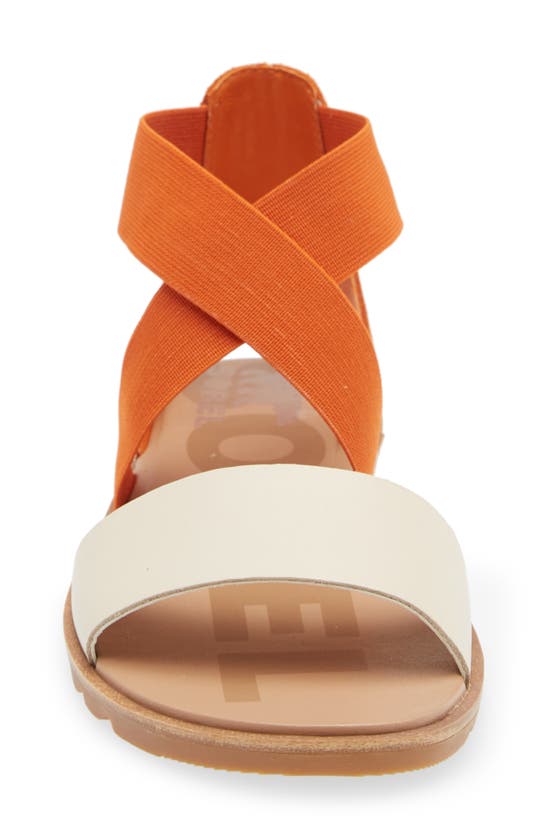 Sorel Ella Ii Sandal In Desert Sun Chalk
