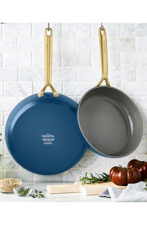 Greenpan Gp5 Champagne Ceramic Nonstick 9.5 & 11 Frypan Set - Exclusive In Marine