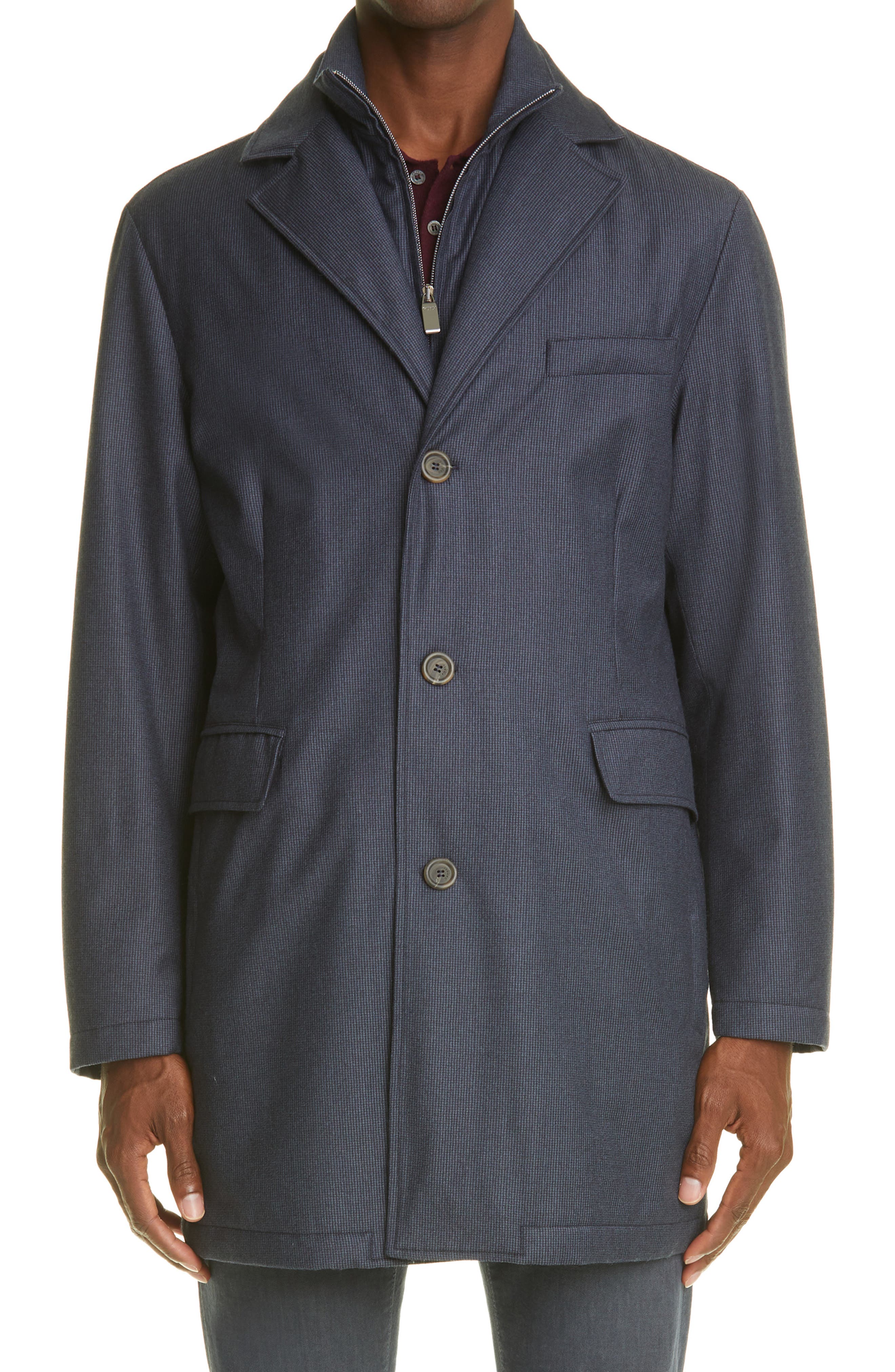 100 percent wool overcoat