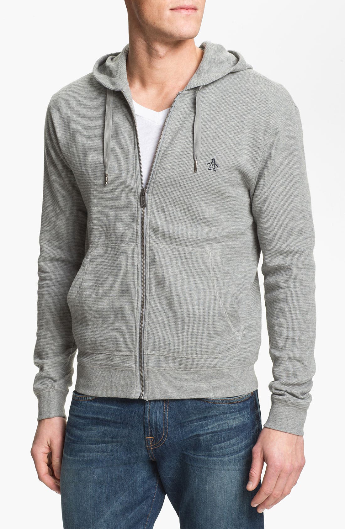 penguin zip hoodie
