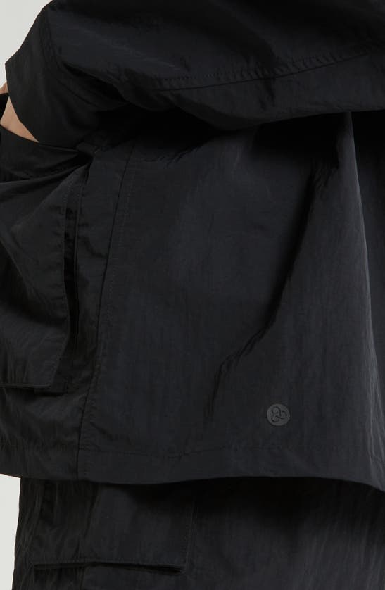 Shop Zella Free Form Cargo Jacket In Black