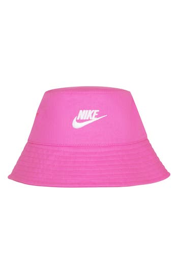 Nike Kids' Swoosh Bucket Hat In Pink