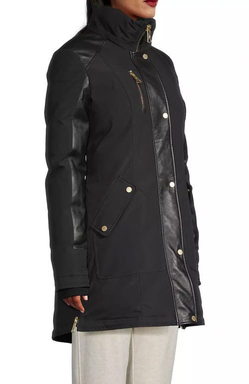 Shop Nicole Benisti Chelsea Parka Jacket In Black