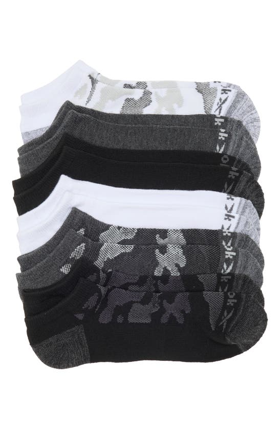 Shop Reebok 6-pack Low Cut Socks In White