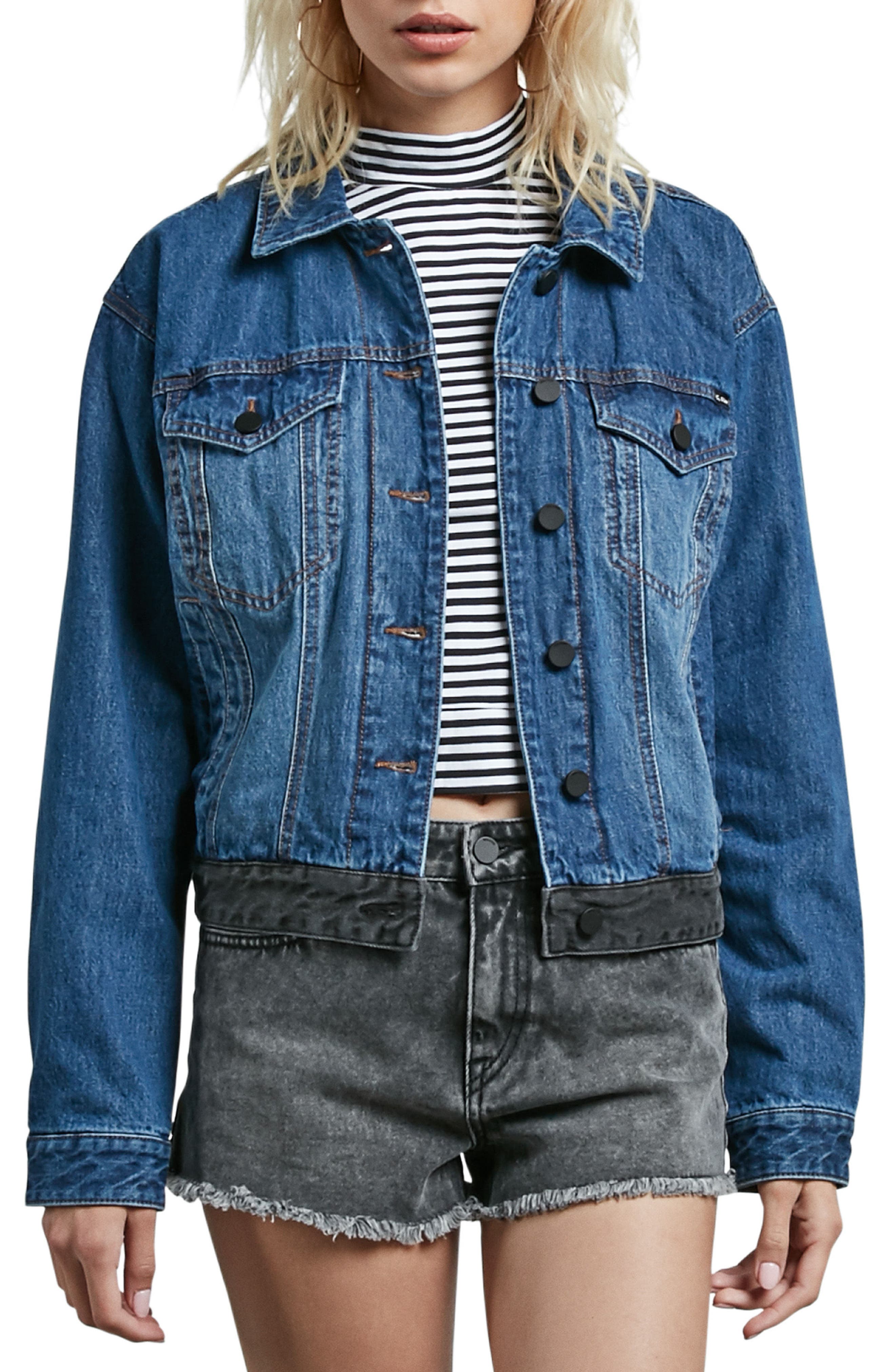 1991 Colorblock Denim Jacket Nordstrom
