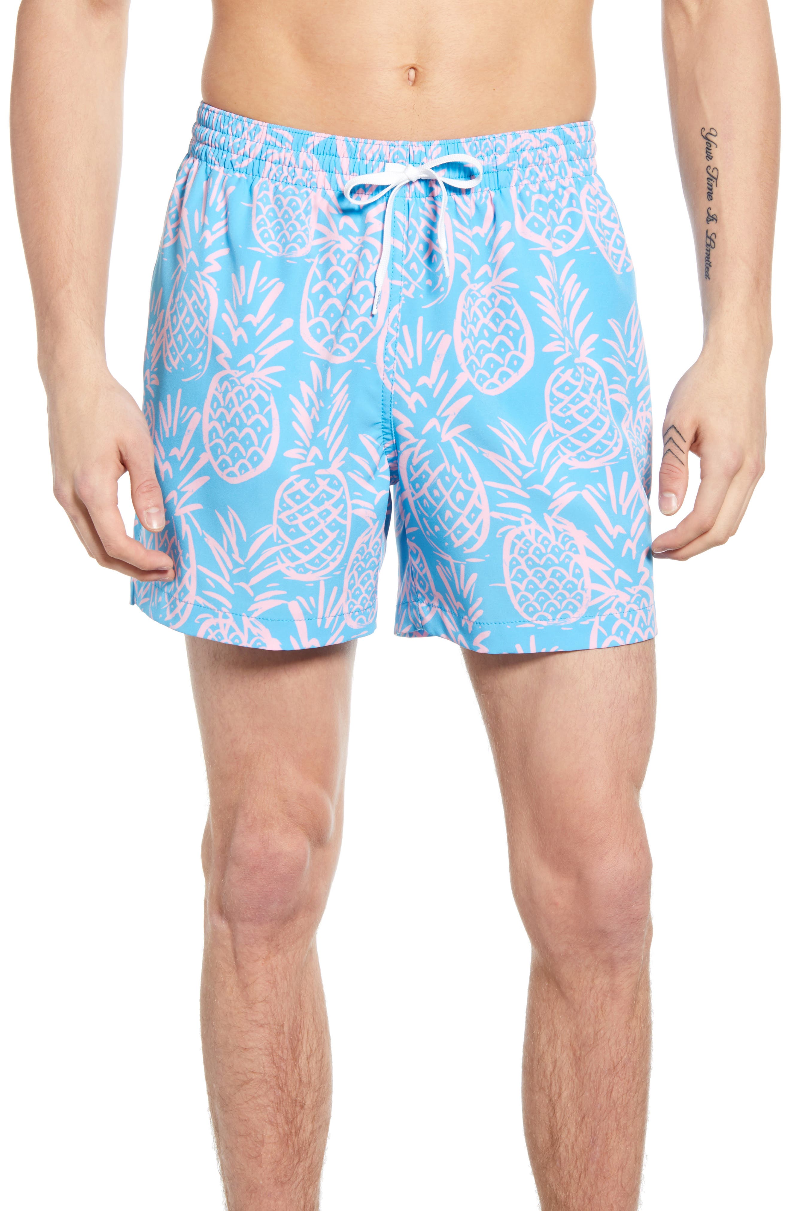 chubbies pineapple bathing suit