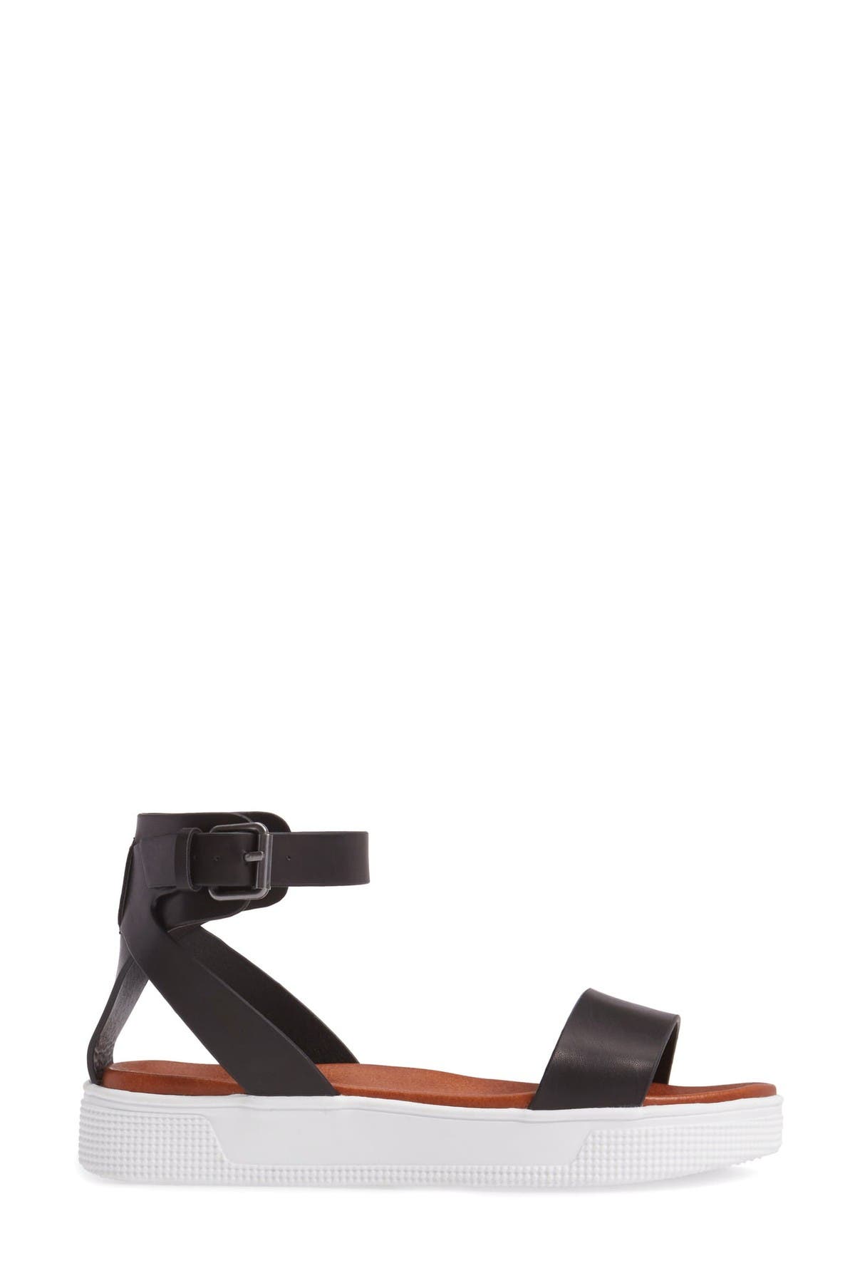 mia platform sandals white