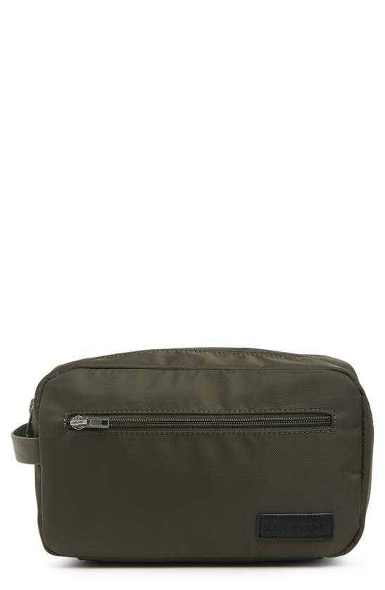 Slate And Stone Nylon Dopp Kit In Army Green | ModeSens