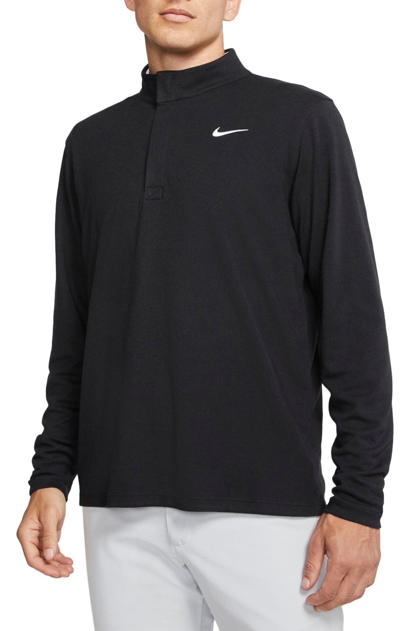 nike men's half zip pullover